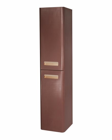 Тумба под накладную раковину Гарда 60x60 шкаф пенал цвет корпуса коричневый