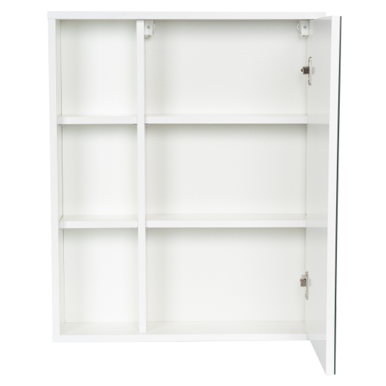 Тумба под накладную раковину T-50 48.5x55 раковина Универсал Рома шкаф с зеркалом Лц цвет корпуса белый