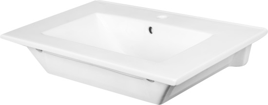 Тумба под накладную раковину Мадрид 73.1x45.7 раковина Sanita Luxe Квадро шкаф-пенал цвет корпуса белый