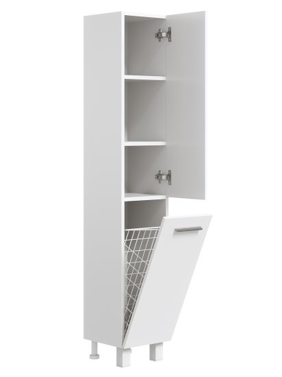 Тумба под накладную раковину Мини 45x78 раковина Rosa Элеганс шкаф-пенал шкаф напольный цвет корпуса белый