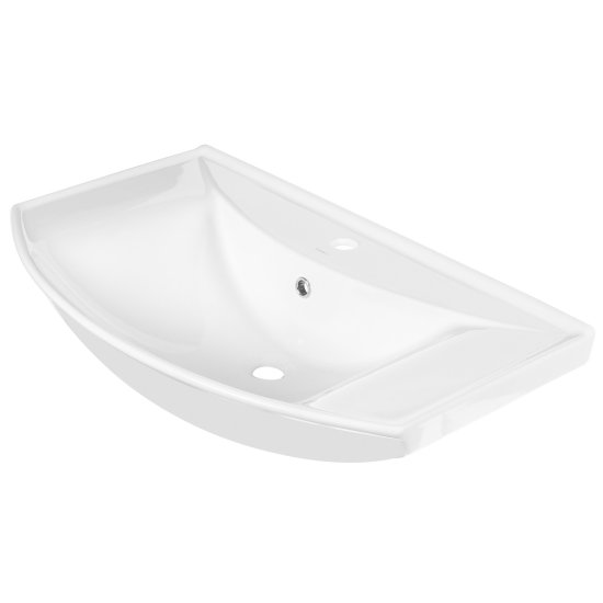 Тумба под накладную раковину Мини 71x78 раковина Kirovit Стиль шкаф-пенал шкаф напольный цвет корпуса белый