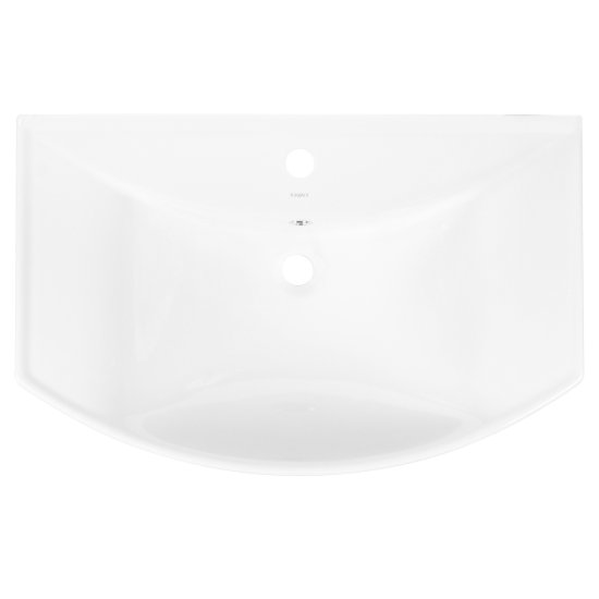 Тумба под накладную раковину Мини 71x78 раковина Kirovit Стиль шкаф-пенал шкаф напольный цвет корпуса белый