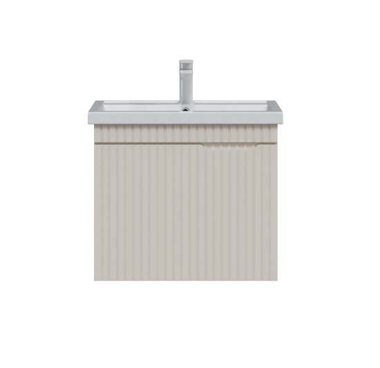 Тумба под накладную раковину Фостер 66x45 раковина Kirovit Фостер шкаф-пенал шкаф навесной цвет корпуса бежевый