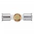 Тройник Henco (13PKW-320632) 32(пресс) х 1 ВР(г) х 32(пресс) белый PVDF