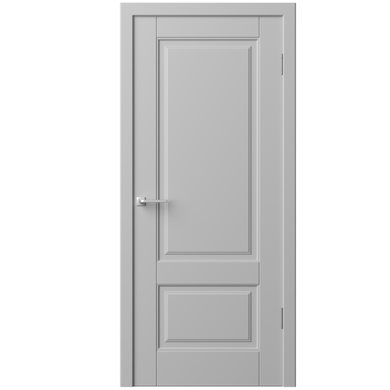 Комплект двери Прадо-12 глухая 90x200 см эмаль цвет гейнсборо с добором 150 мм