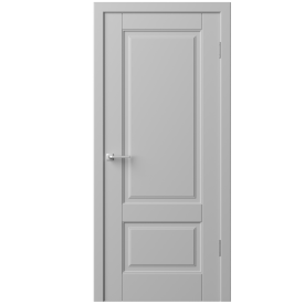 Комплект двери Прадо-12 глухая 60x200 см эмаль цвет гейнсборо с добором 150 мм