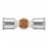 Тройник Henco (13PKW-260426) 26(пресс) х 1/2 ВР(г) х 26(пресс) белый PVDF