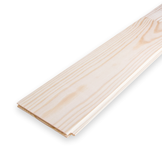 Деревянная панель 8x96x3000 мм хвоя сорт Экстра с фаской угла