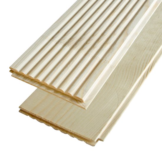 Деревянная панель 8x96x3000 мм хвоя сорт Экстра с фаской угла