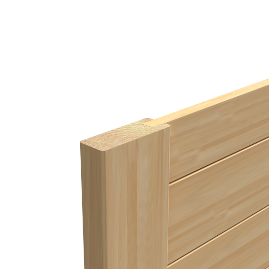 Наборная дверка мебельная Арелан 396х416х18мм хвоя экстра