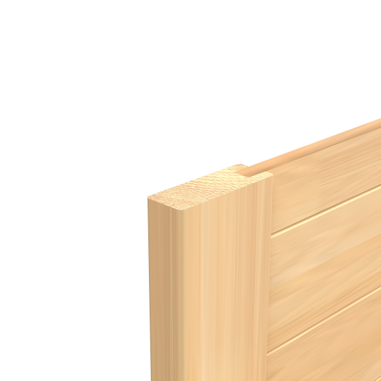 Наборная дверка мебельная Арелан 296х1916х18мм хвоя экстра