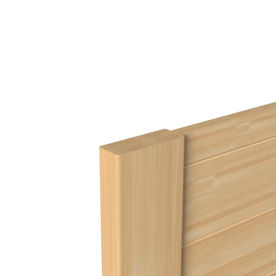 Наборная дверка мебельная Арелан 396х1316х18мм хвоя экстра