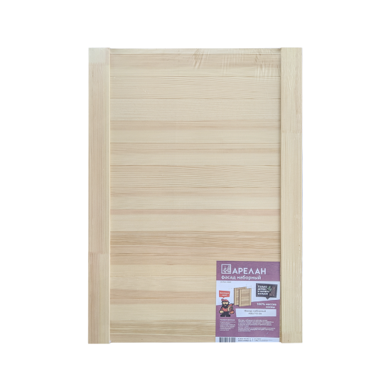 Наборная дверка мебельная Арелан 496х716х18мм хвоя экстра