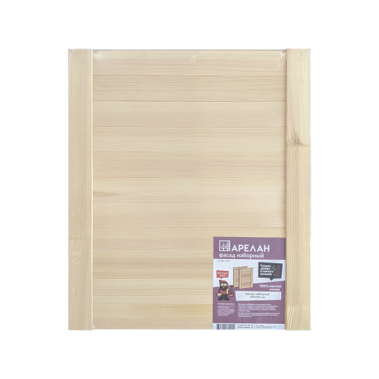 Наборная дверка мебельная Арелан 496х596х18мм хвоя экстра