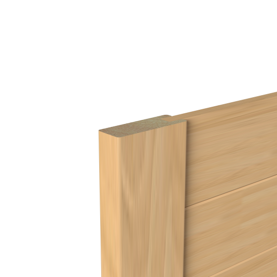 Наборная дверка мебельная Арелан 596х596х18мм хвоя экстра