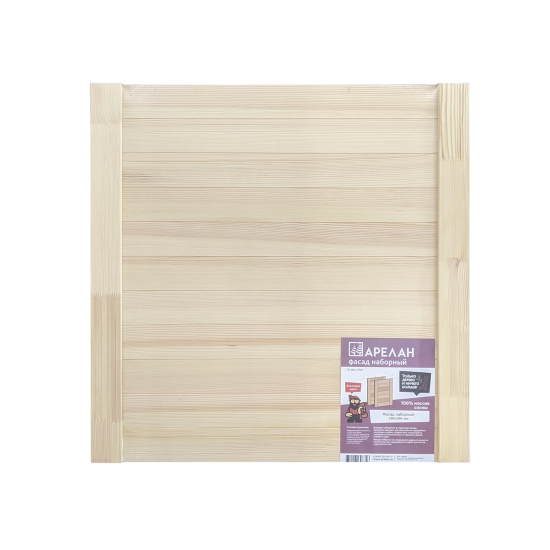 Наборная дверка мебельная Арелан 596х596х18мм хвоя экстра