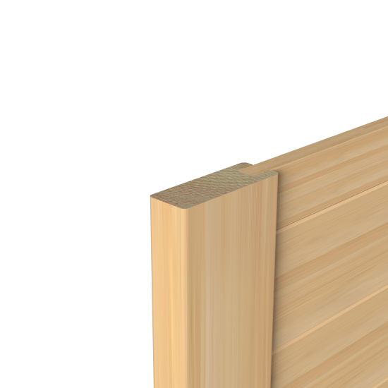 Наборная дверка мебельная Арелан 596х1916х18мм хвоя экстра