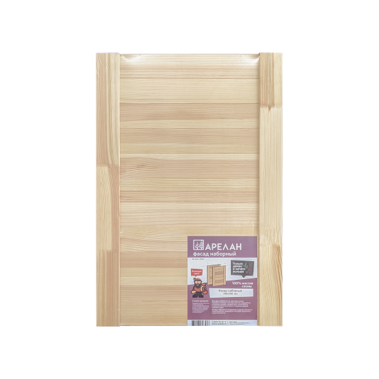Наборная дверка мебельная Арелан 396х596х18мм хвоя экстра