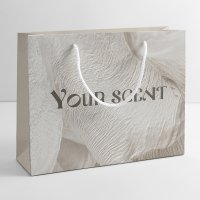 Пакет подарочный Симфония Your scent 21x30x14 см цвет разноцветный