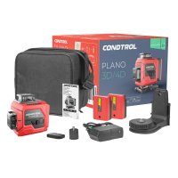 Уровень лазерный Condtrol Plano 3D зеленый луч, 60 м