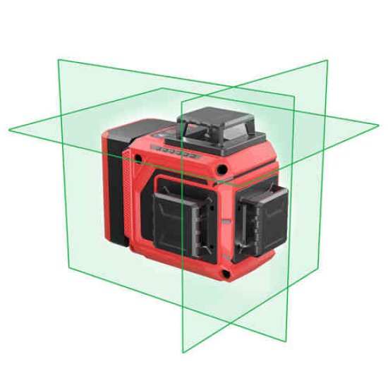 Уровень лазерный Condtrol Plano 3D зеленый луч, 60 м