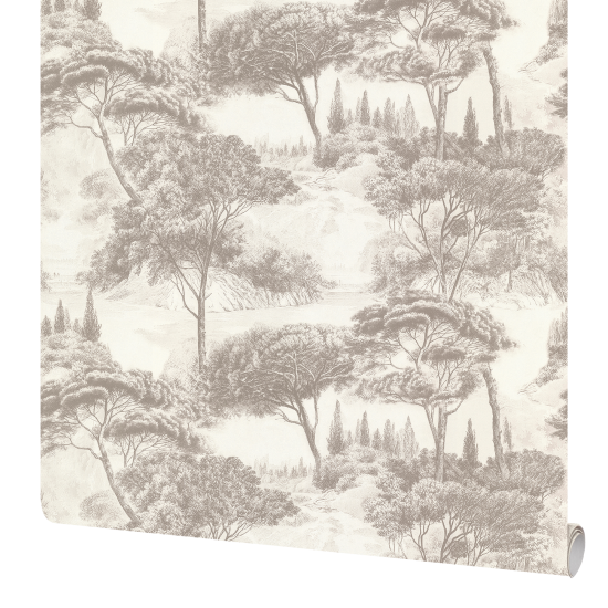 Обои флизелиновые Аспект Ру Шепот бежевые 1.06 м 78028-12