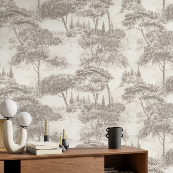 Обои флизелиновые Аспект Ру Шепот бежевые 1.06 м 78028-12