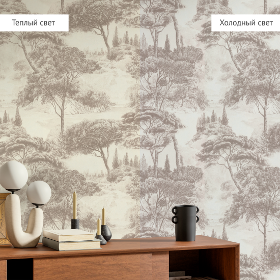 Обои флизелиновые Аспект Ру Шепот бежевые 1.06 м 78028-12