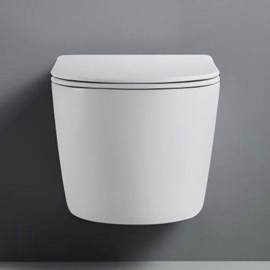 Комплект инсталляция и унитаз Aquatek Grohe Либерти Торнадо безободковый с микролифтом