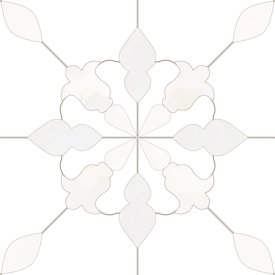 Керамогранит Monopole Aramis White 187х187х8 мм (23 шт.=0,805 кв.м)