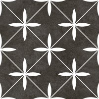 Керамогранит Monopole Stella black 187х187х8 мм (23 шт.=0,805 кв.м)