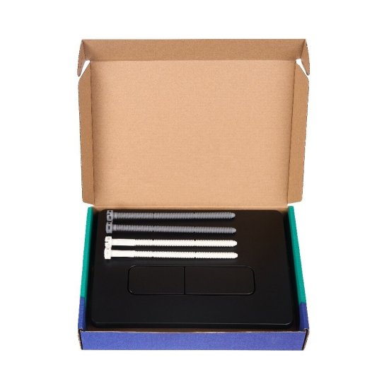 Клавиша смыва для инсталляций Siamp Hubble черная (10017398)