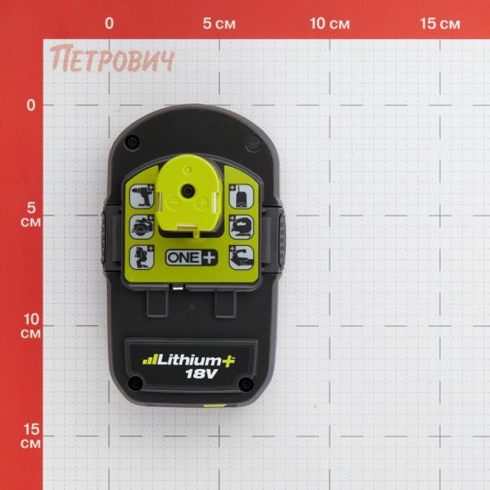 Аккумулятор Ryobi One+ RB18L25 18 В 2,5Ач Li-Ion (15505162)