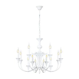 Люстра подвесная Arte Lamp Collinetta E14 480 Вт 8 кв.м (A4094LM-12WH)