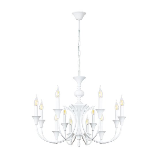 Люстра подвесная Arte Lamp Collinetta E14 480 Вт 8 кв.м (A4094LM-12WH)