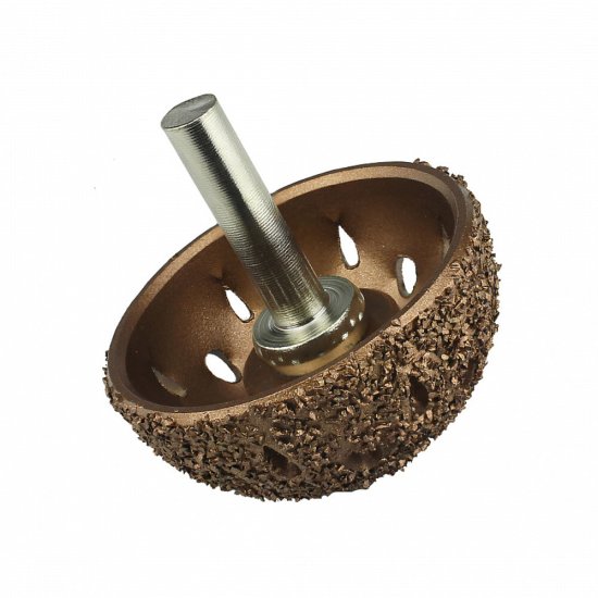 Борфреза полусферическая Diamond Industrial по дереву d40 мм твердосплавная