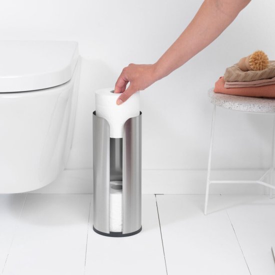 Держатель для туалетной бумаги Brabantia Bathroom сталь хром (280566)