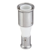 Муфта Henco (16PKW-3220) 32(пресс) х 20(пресс) белая PVDF
