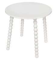 Журнальный столик 45x45.2 см МДФ цвет белый