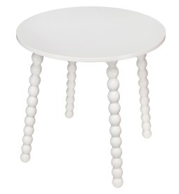 Журнальный столик 45x45.2 см МДФ цвет белый