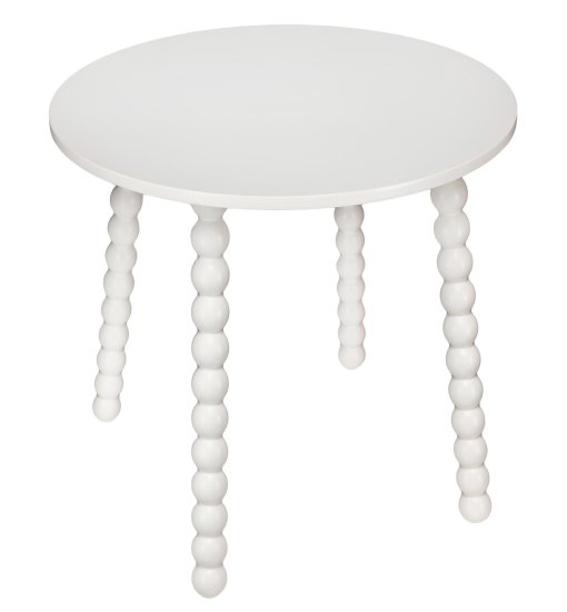 Журнальный столик 45x45.2 см МДФ цвет белый