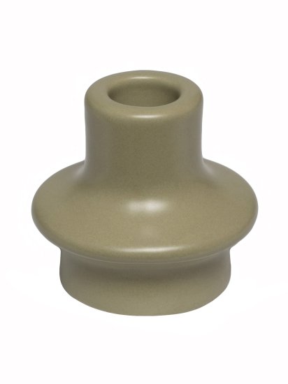 Подсвечник 6.6 см керамика цвет зеленый