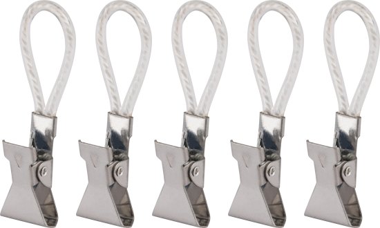 Бельевые прищепки KONSENSA металл цвет никель 5 шт.