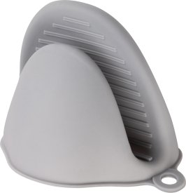 Прихватка KONSENSA 8.3x11x7.5 см силикон цвет серый