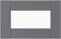 Дверь Лион Реймс 59.4x38x1.6 см ДСП цвет серый