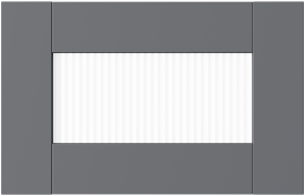 Дверь Лион Реймс 59.4x38x1.6 см ДСП цвет серый