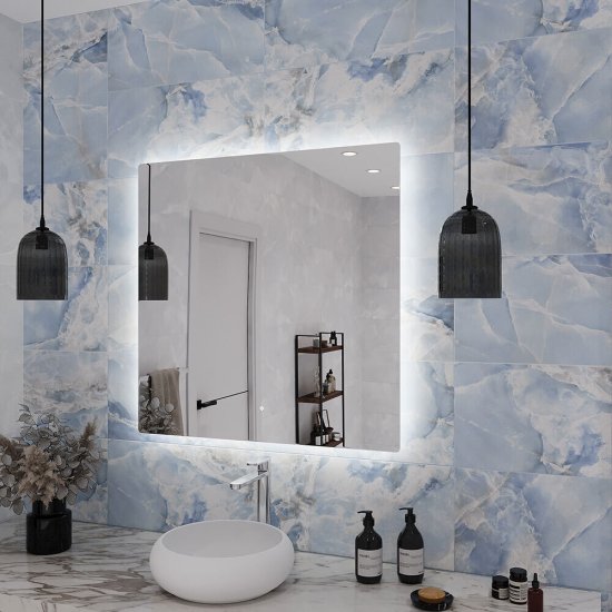 Плитка облицовочная Lavelly Oniks голубая 600x300x9 мм (10 шт.=1,8 кв.м)