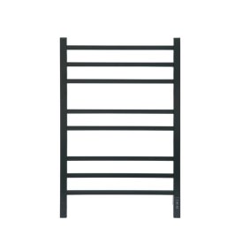 Полотенцесушитель электрический Тера Классика Квадро 800х530 мм 105 Вт с терморегулятором черный муар