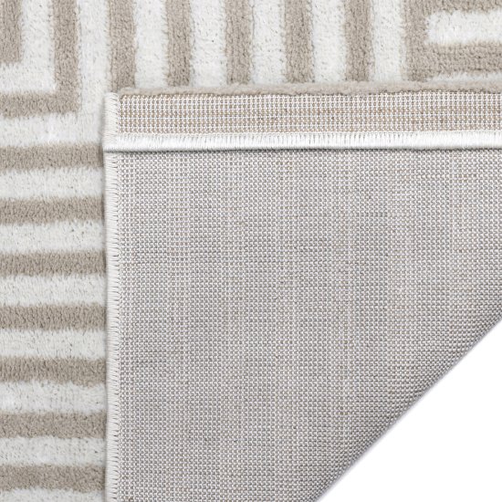 Ковер Rimma Light 160x230 см полипропилен 40654F цвет белый/бежевый