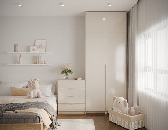 Дверь Аша 22x79.6x1.6 см ЛДСП цвет бежевый